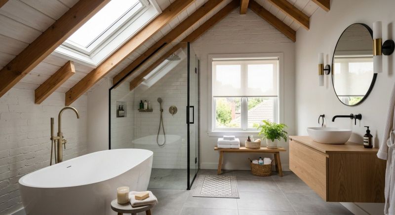 Attic Bathroom Remodeling in Waynesville, OH