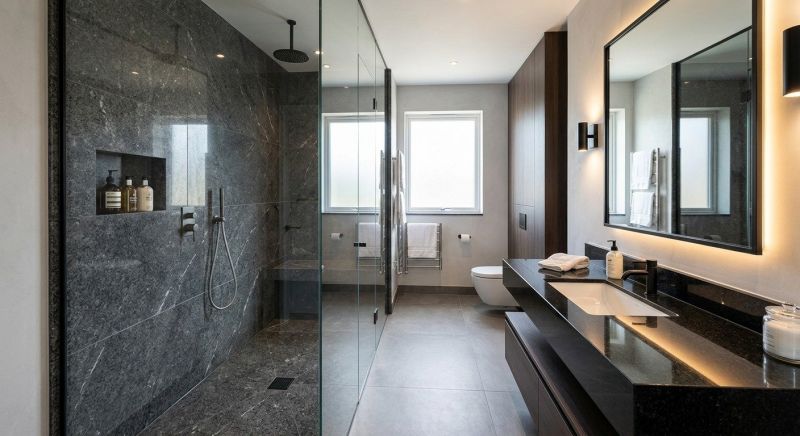 Granite Shower Installation in Waynesville, OH