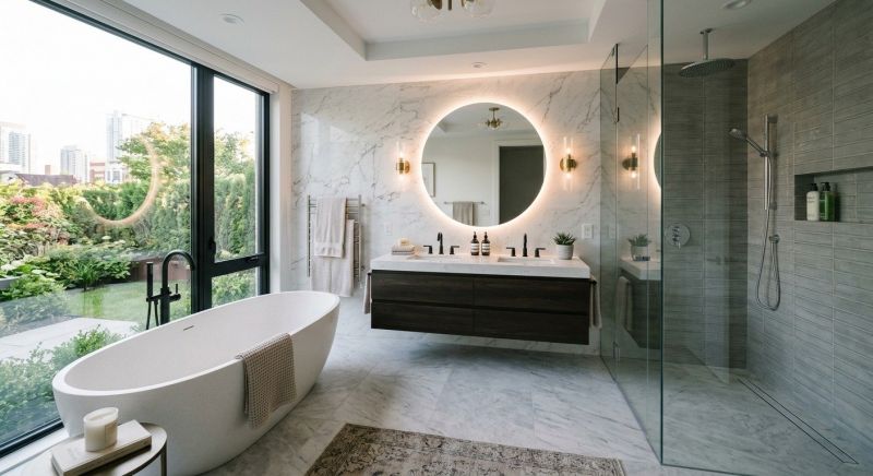 Luxury Bathroom Installation in Waynesville, OH
